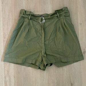 Zara Belted Shorts